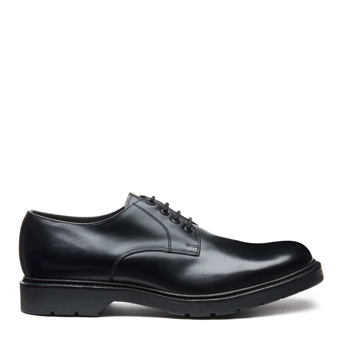 New Black Calf 4 Eye Plain Toe Gibson Shoe Gibson Shoes | Logger Boots