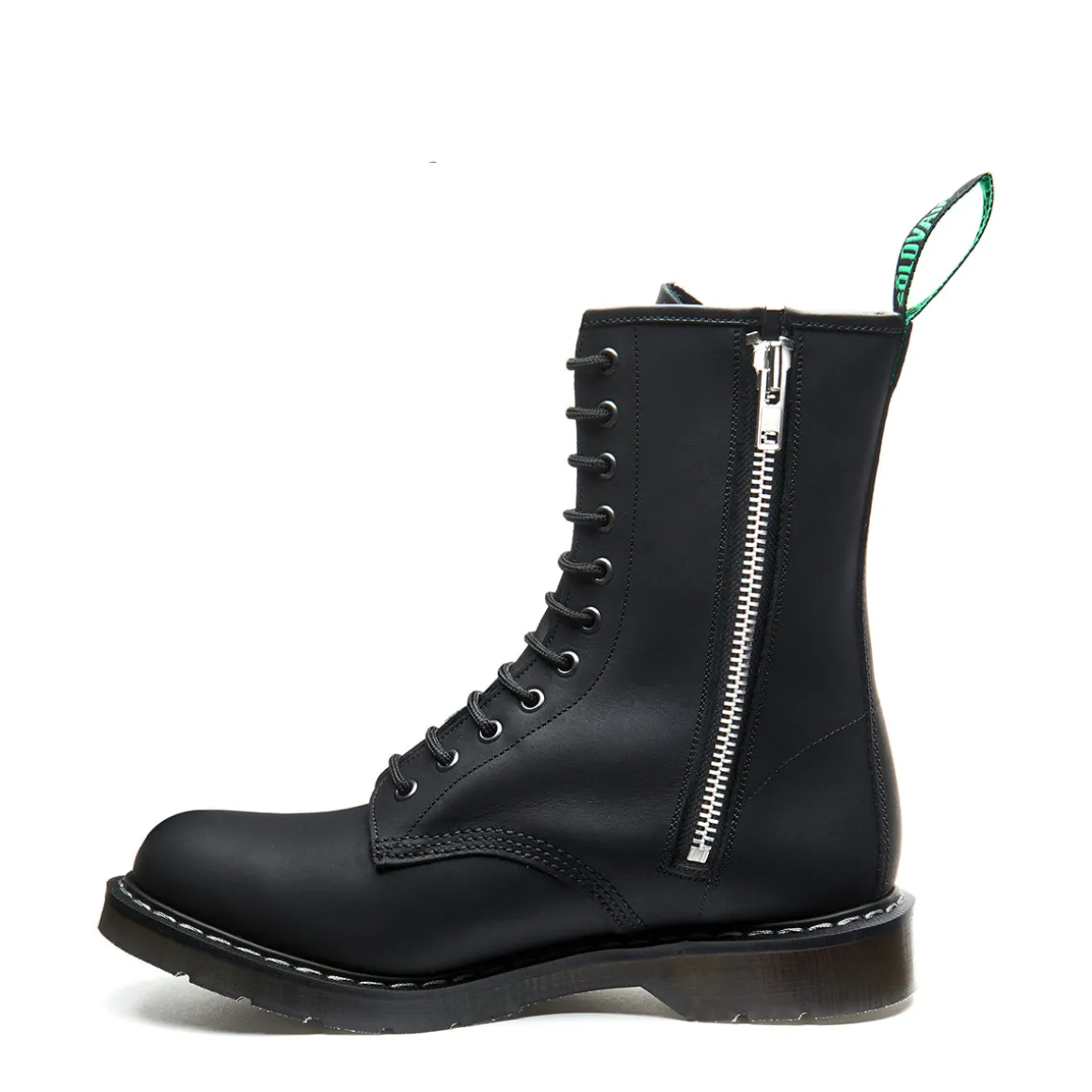 Outlet 11 Eye Zip Derby Boot Women Zip Boots | Derby Boots