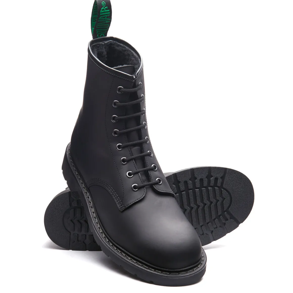 Shop Shearling Lined 8 Eye Derby Boot Women Shearling Lined Boots | Derby Boots