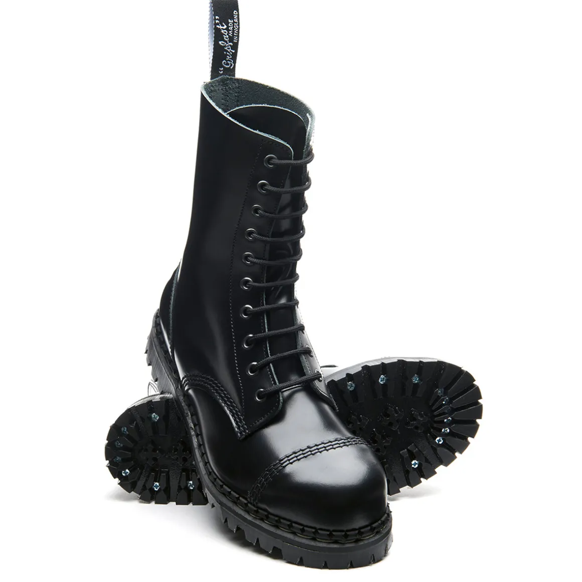 New 10 Eye Steel Toe Capped Derby Boot Women Steel Toe Boots | Derby Boots