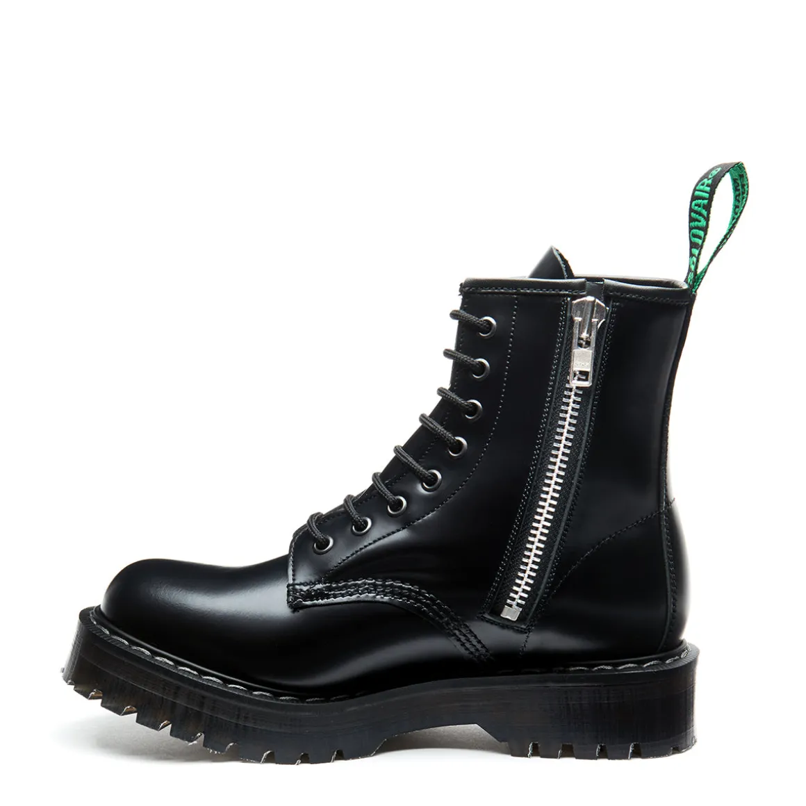 Best Sale 8 Eye Zipped Platform Derby Boot Women Zip Boots | Platform Boots