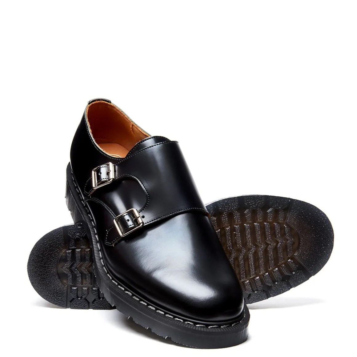 Clearance Double Buckle Monk Shoe Monk Shoes | Logger Boots