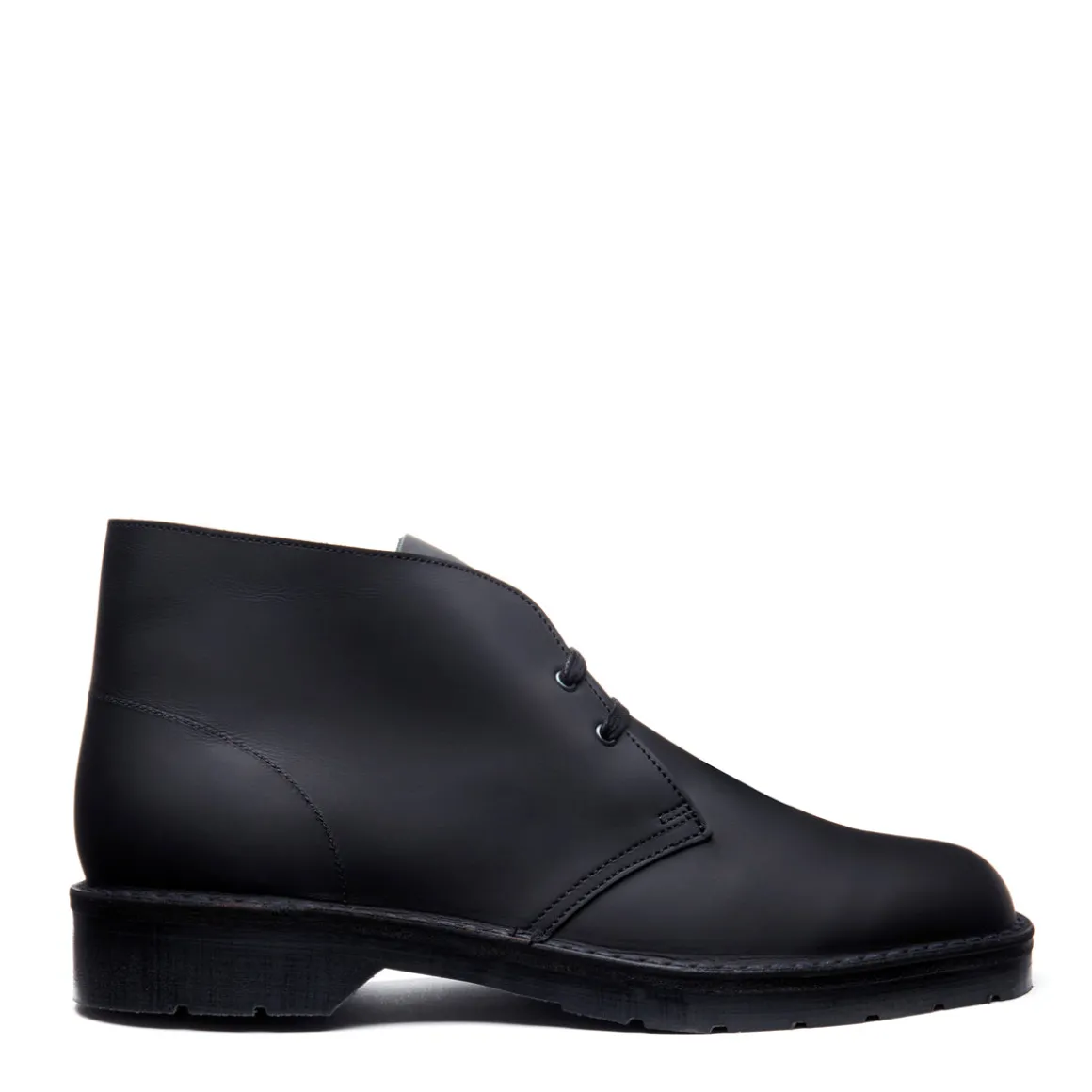 Outlet Black Waxy Chukka Boot Logger Boots | Chukka Boots