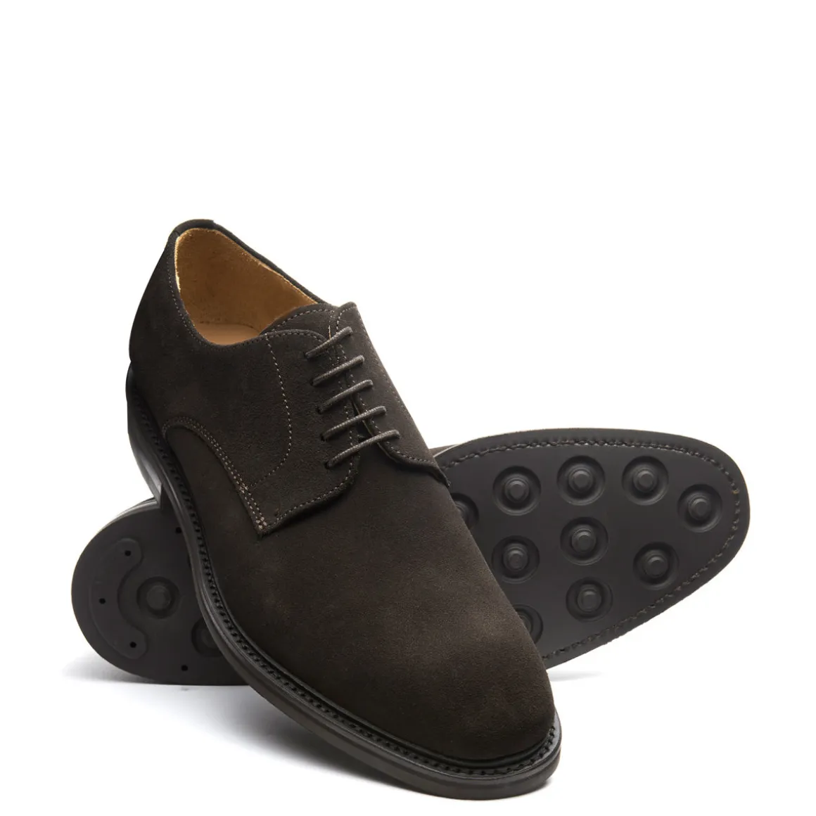 Best Sale Brown Suede 5 Eye Derby Shoe Logger Boots | Gibson Shoes