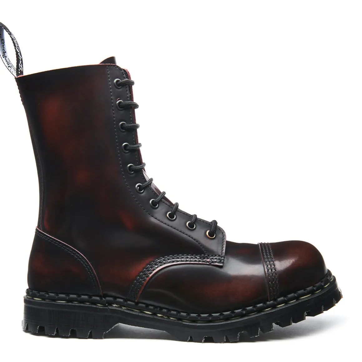 Best Sale 10 Eye Steel Toe Capped Derby Boot Women Steel Toe Boots | Derby Boots