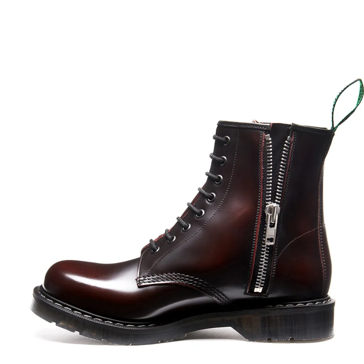 Sale 8 Eye Zip Derby Boot Women Zip Boots | Derby Boots