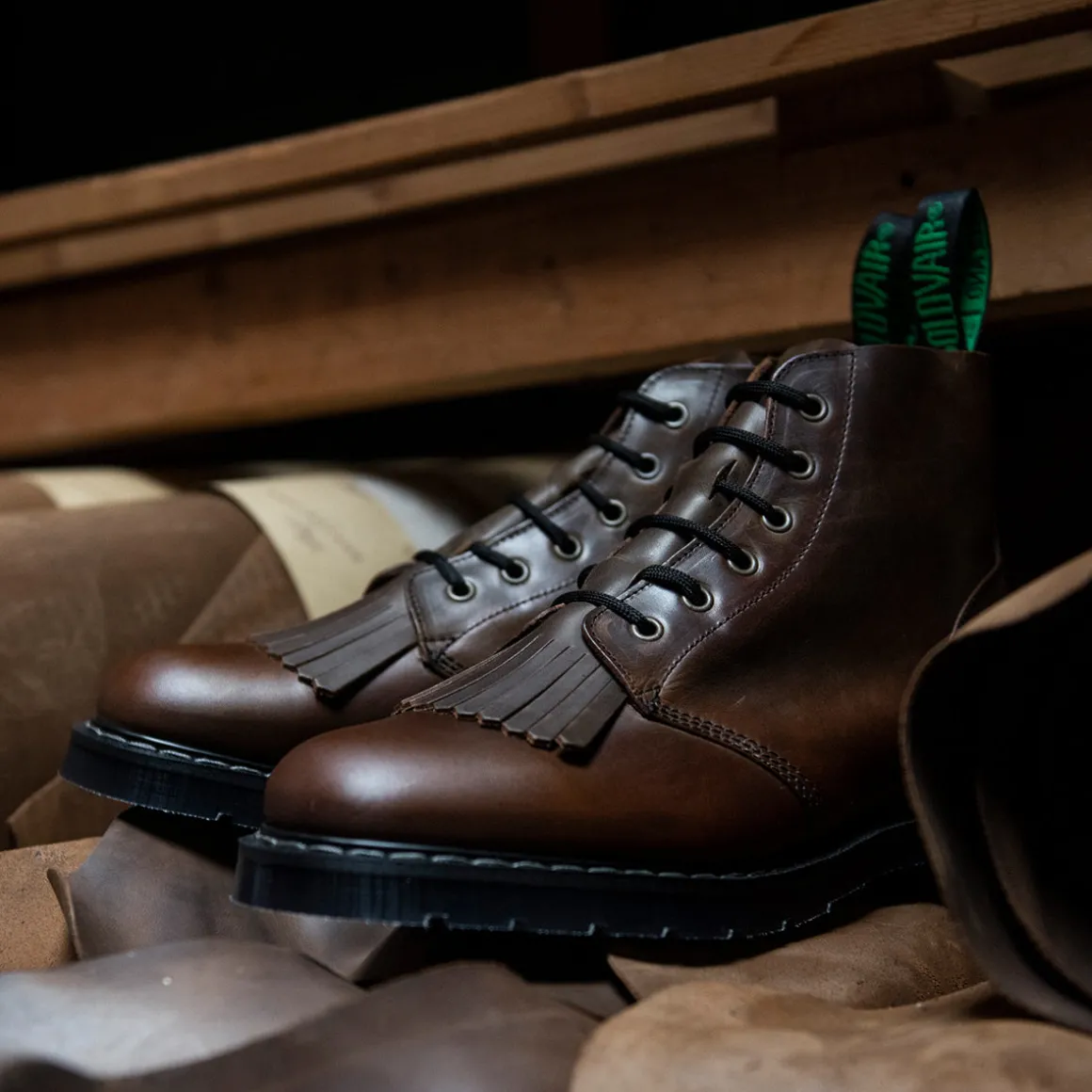 Cheap Gaucho Crazy Horse 6 Eye Astronaut Boot & Boot Kiltie Bundles | Logger Boots