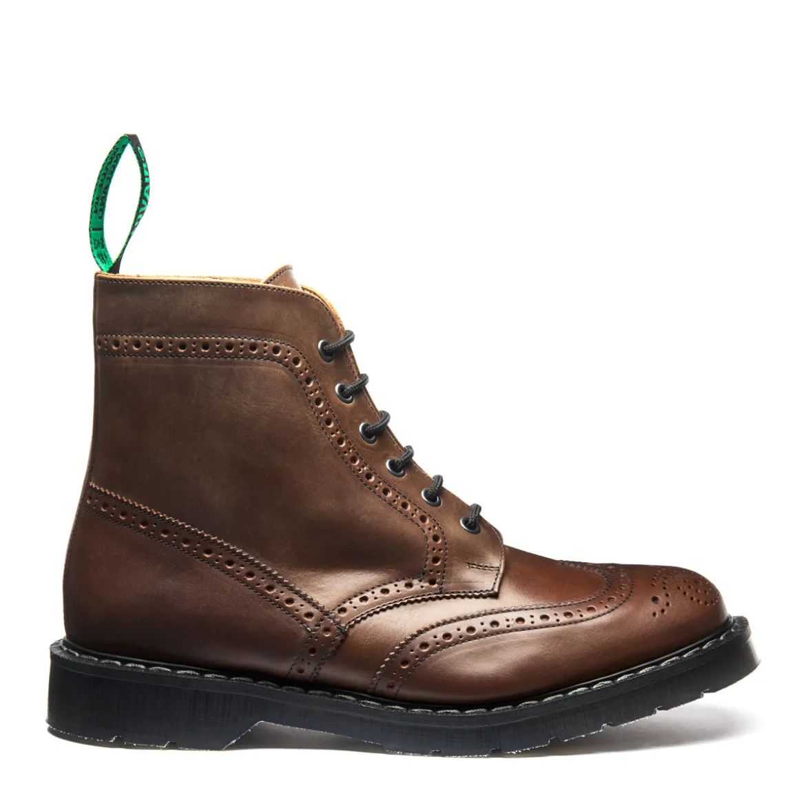 Shop Gaucho Crazy Horse 6 Eye Brogue Boot Women Derby Boots | Brogue Boots