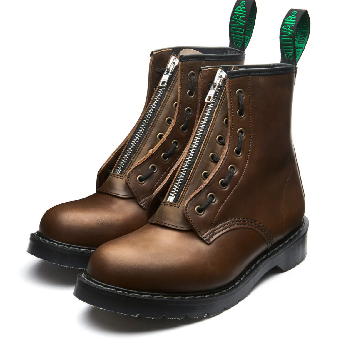 Discount Gaucho Crazy Horse 8 Eye Derby Boot & Zip Guard Bundles | Logger Boots