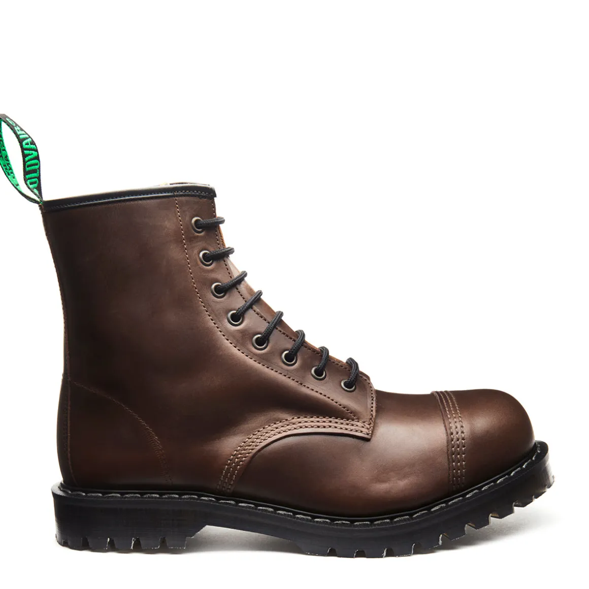 Discount Gaucho Crazy Horse 8 Eye Steel Toe Derby Boot Steel Toe Boots | Logger Boots