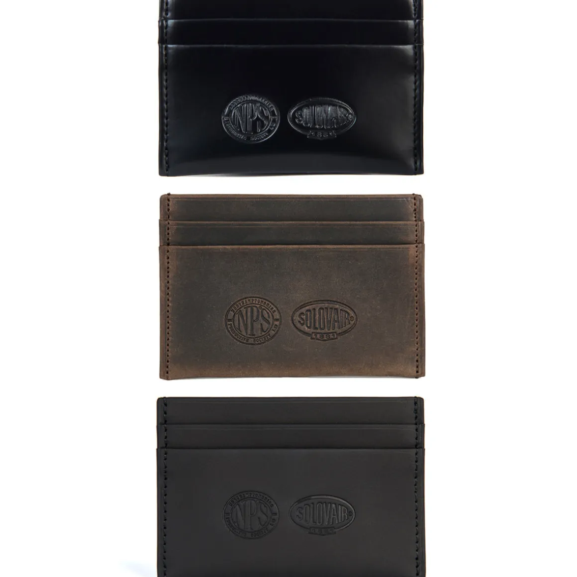 Shop Leather Card & Cash Holder Wallets | Leather Goods