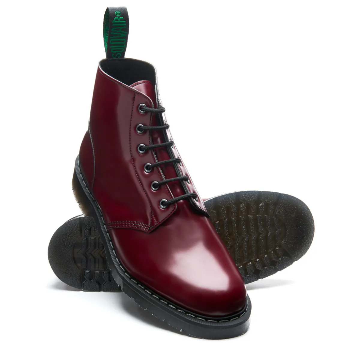 New 6 Eye Astronaut Boot Women Derby Boots | Vegan Boots