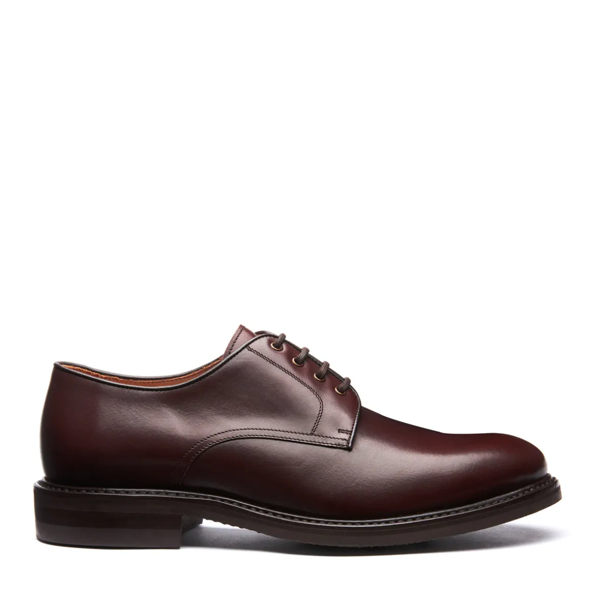 Fashion Walnut Brown Calf 4 Eye Gibson Shoe Gibson Shoes | Logger Boots